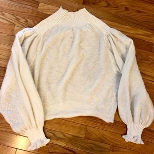Ruffle sleeve Free People sweater